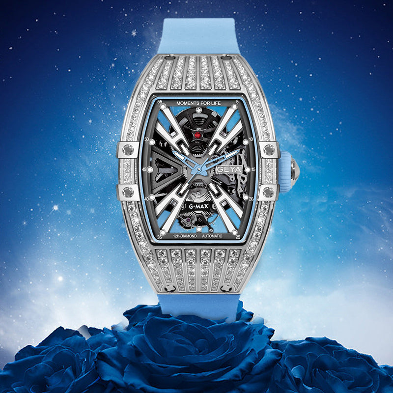 Montre mécanique automatique de luxe pour femmes Tonneau G78066