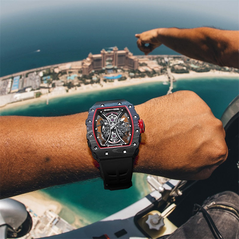 Série Fibre de Carbone - Montre Automatique G78069