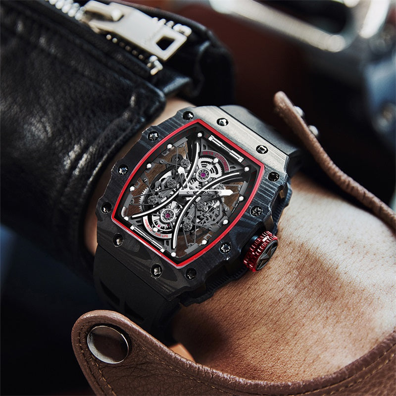 Série Fibre de Carbone - Montre Automatique G78069