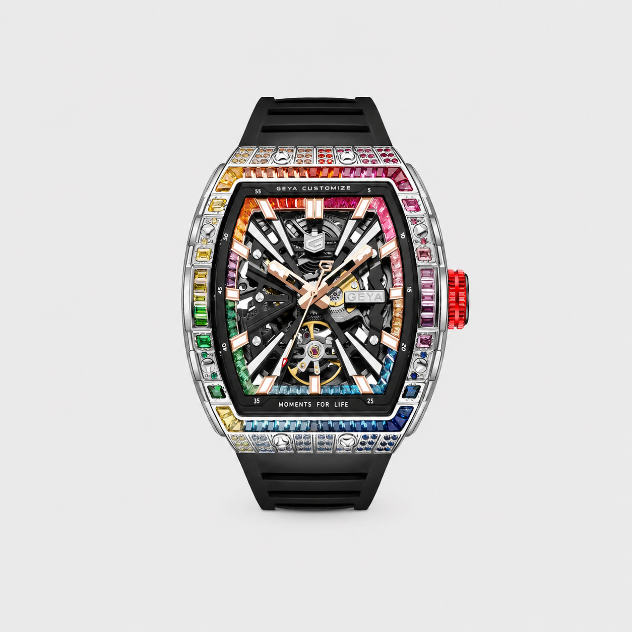 Rainbow Zircon Series - Automatic Watch G78139