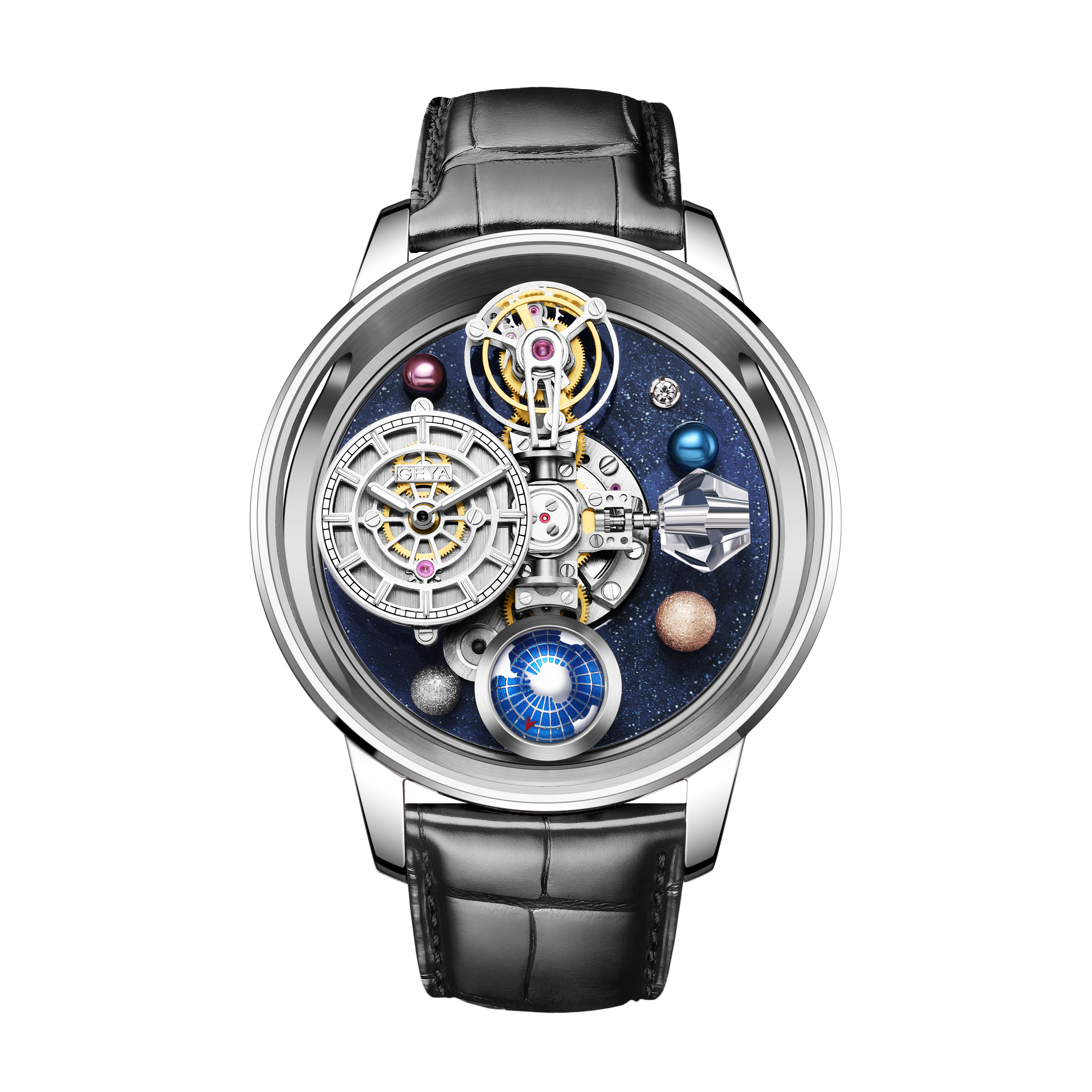Geya Planetary Flywheel Mechanical Watch G78182