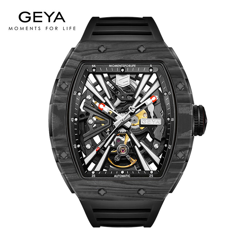 Série Fibre de Carbone - Montre Automatique G78132