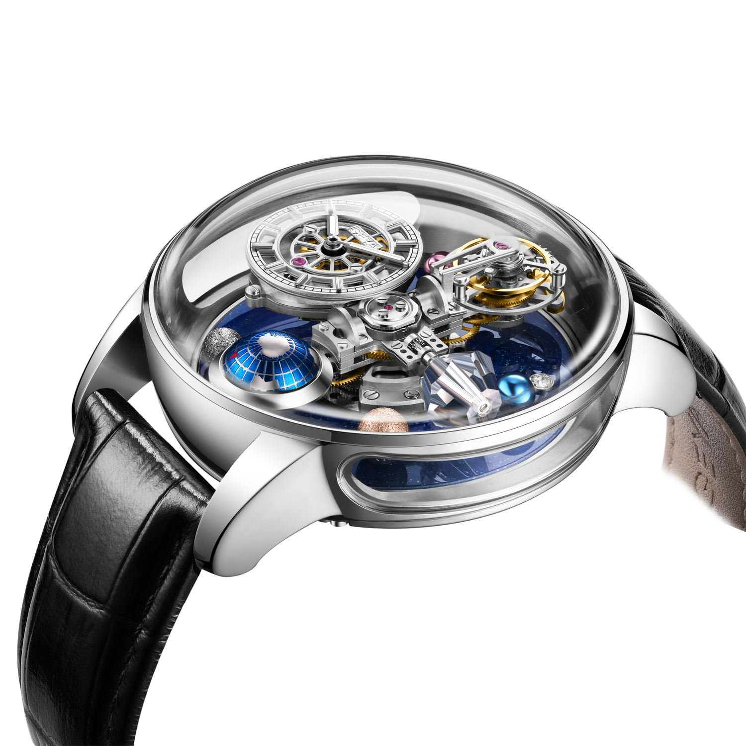 GEYA Planetary Flywheel Dual-Core Mechanical Watch: A Celestial Masterpiece on Your Wrist