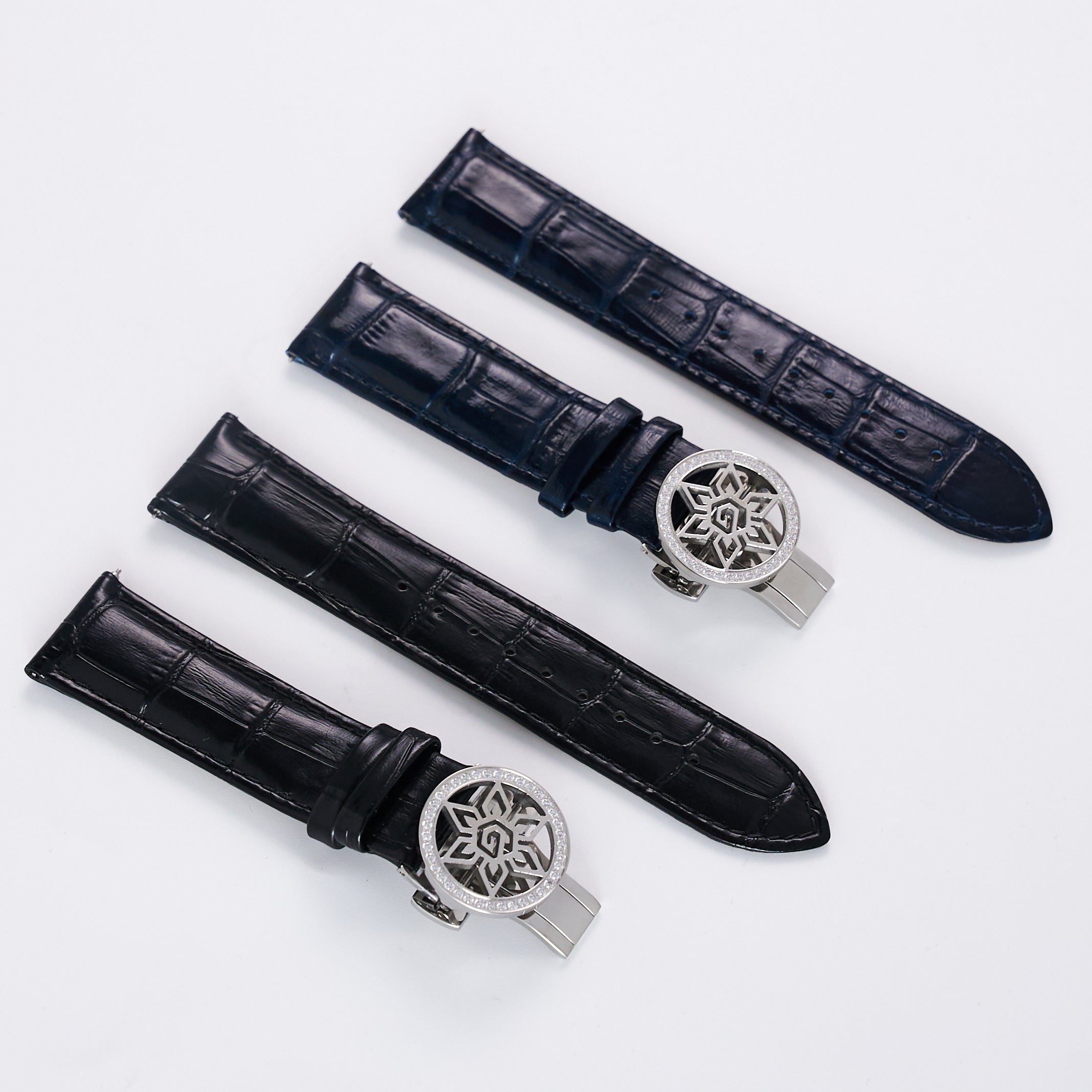 Correa de cuero para reloj mecánico-G78188