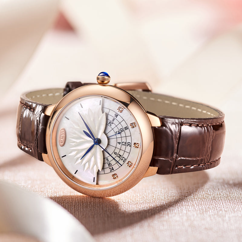 Reloj de Cuarzo para Dama Serie Clásica G06803