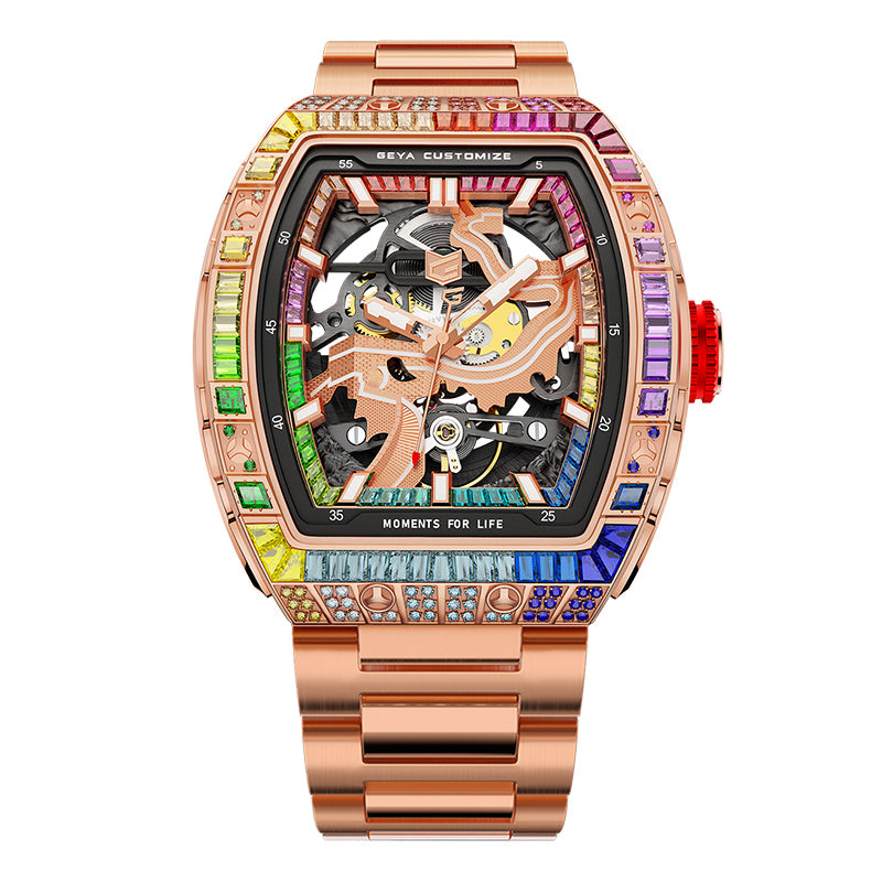 Rainbow Zircon Series - Automatic Watch G78138