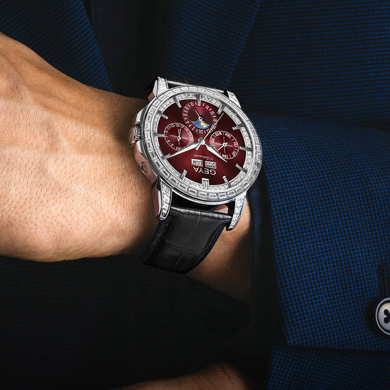Classic Diamond Bezel Mechanical Watch G78163