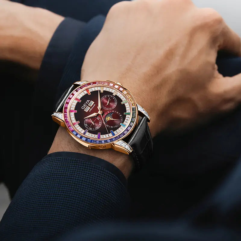 Rainbow Zircon Serie - Mechanische Uhr G78205 