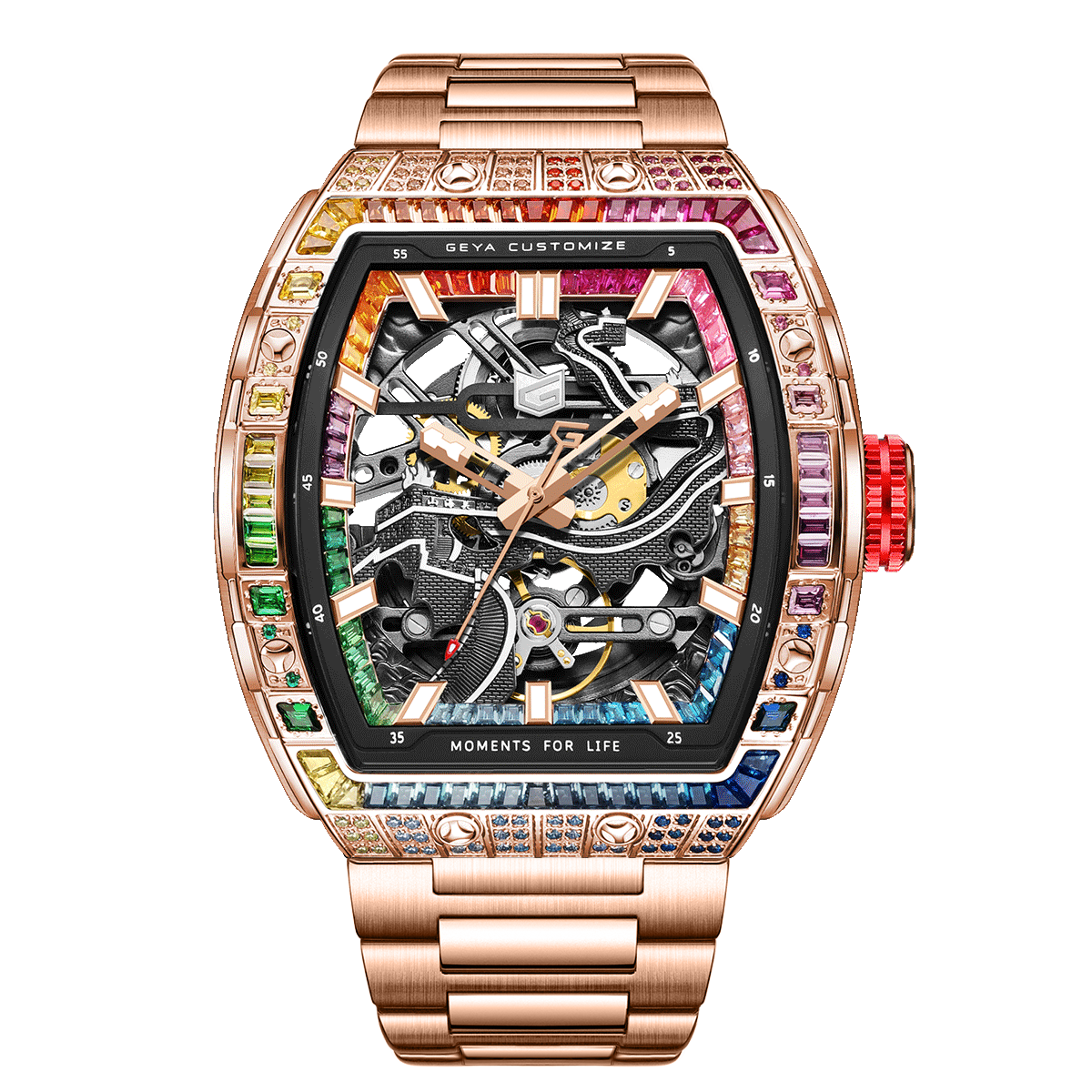 Rainbow Zircon Serie - Automatikuhr G78138 