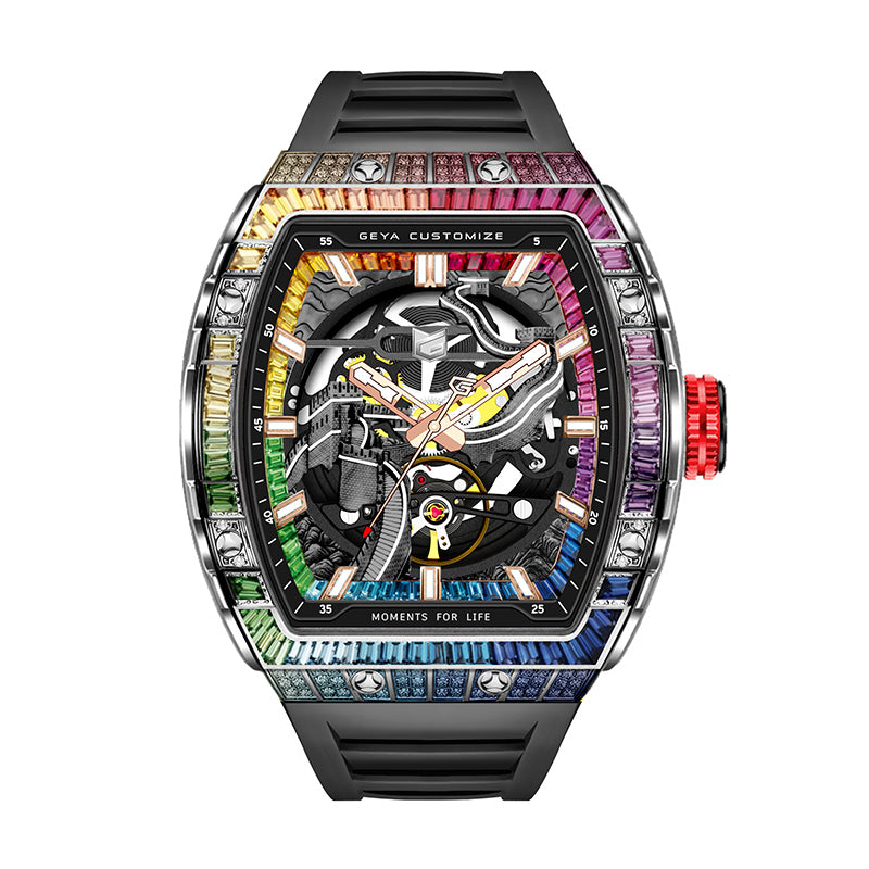 Rainbow Zircon Serie - Automatikuhr G78138 