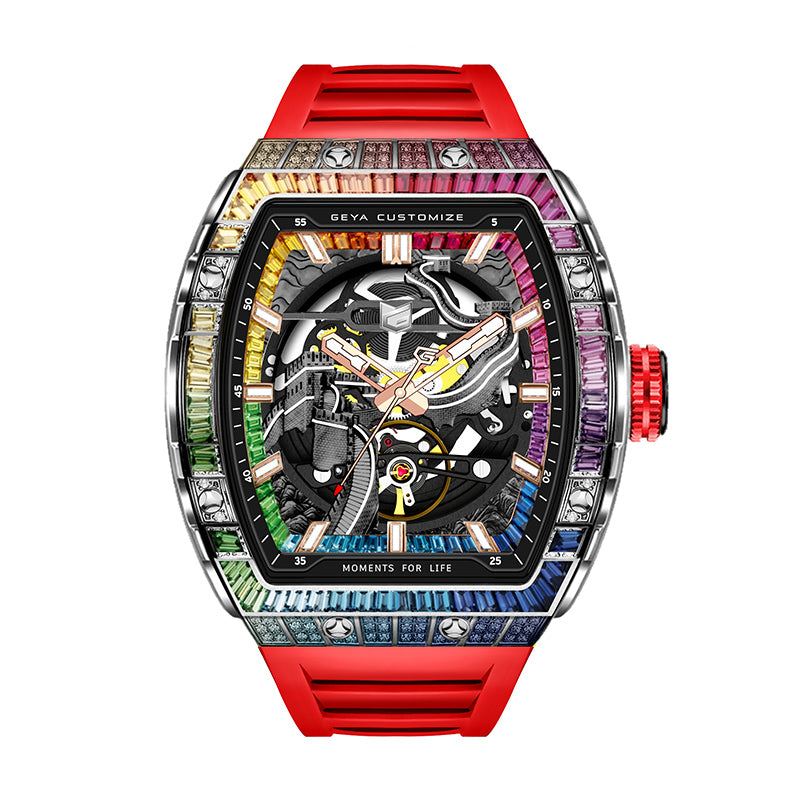Rainbow Zircon Serie - Automatikuhr G78138 