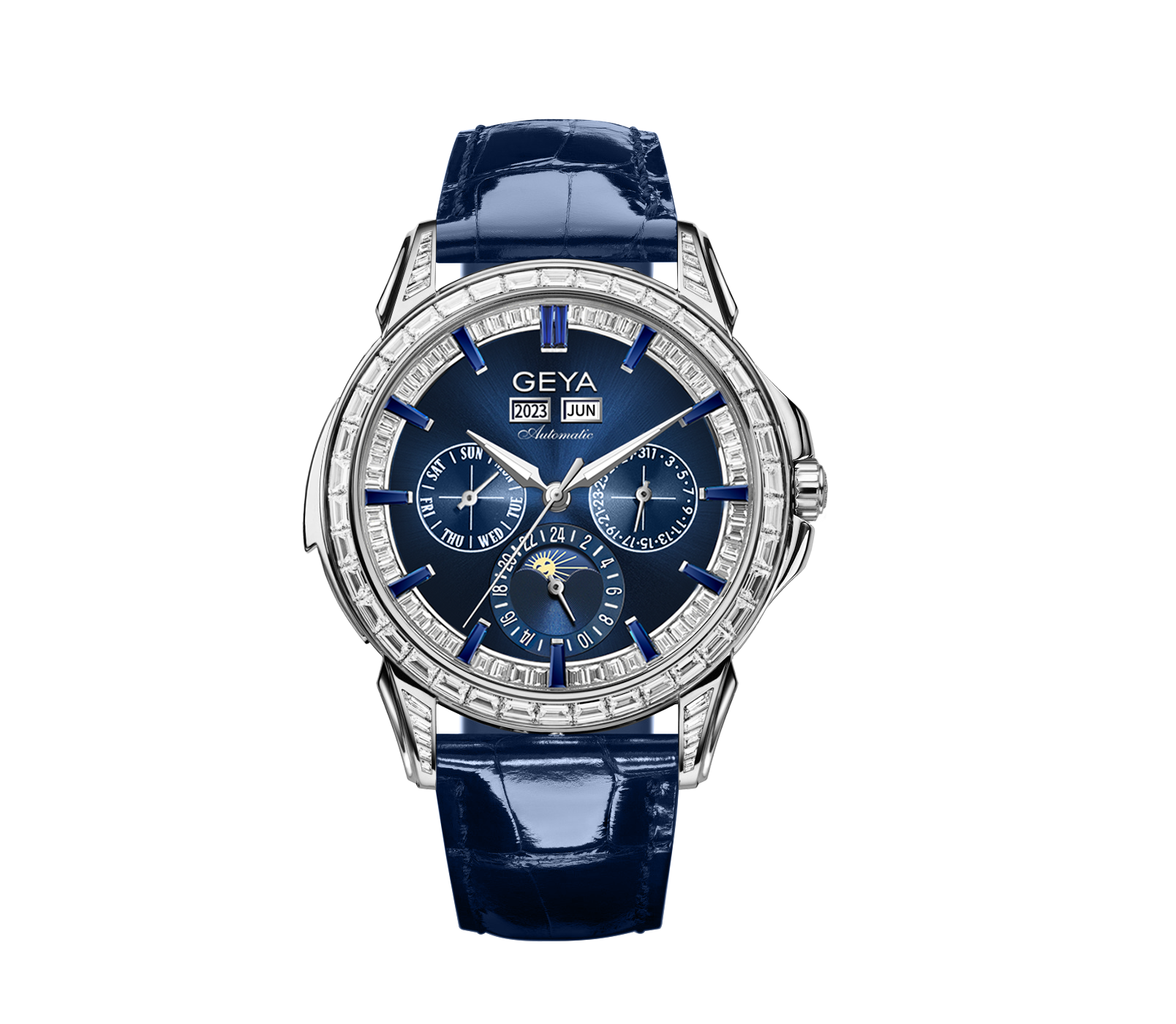 Classic Diamond Bezel Mechanical Watch G78163