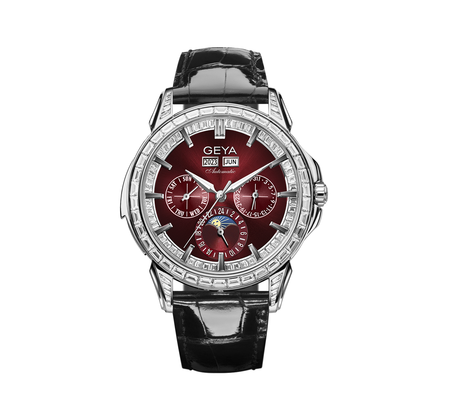 Classic Diamond Bezel Mechanical Watch G78163
