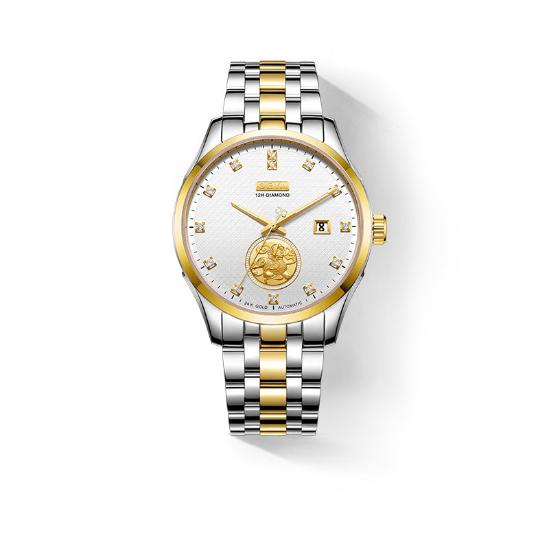 montre de luxe en or, montre mécanique de luxe bullish G79001
