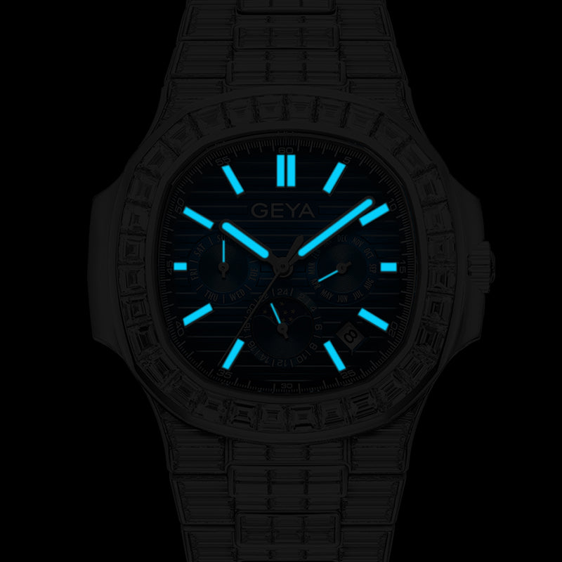 Zirconia Diamond Series Starlight Automatic Mechanical Watch G78207
